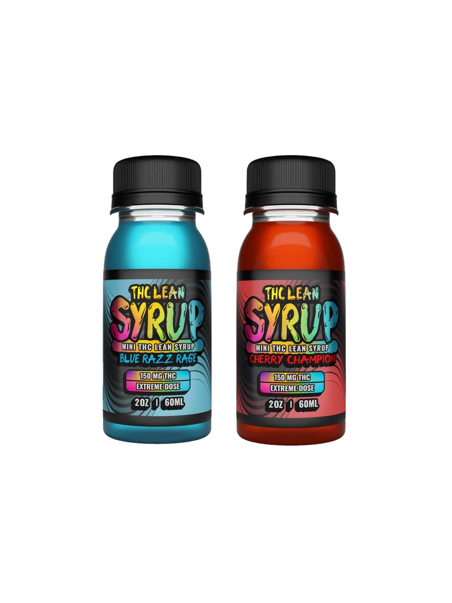 150mg THC Mini Syrup - 2 Pack (Save $5)