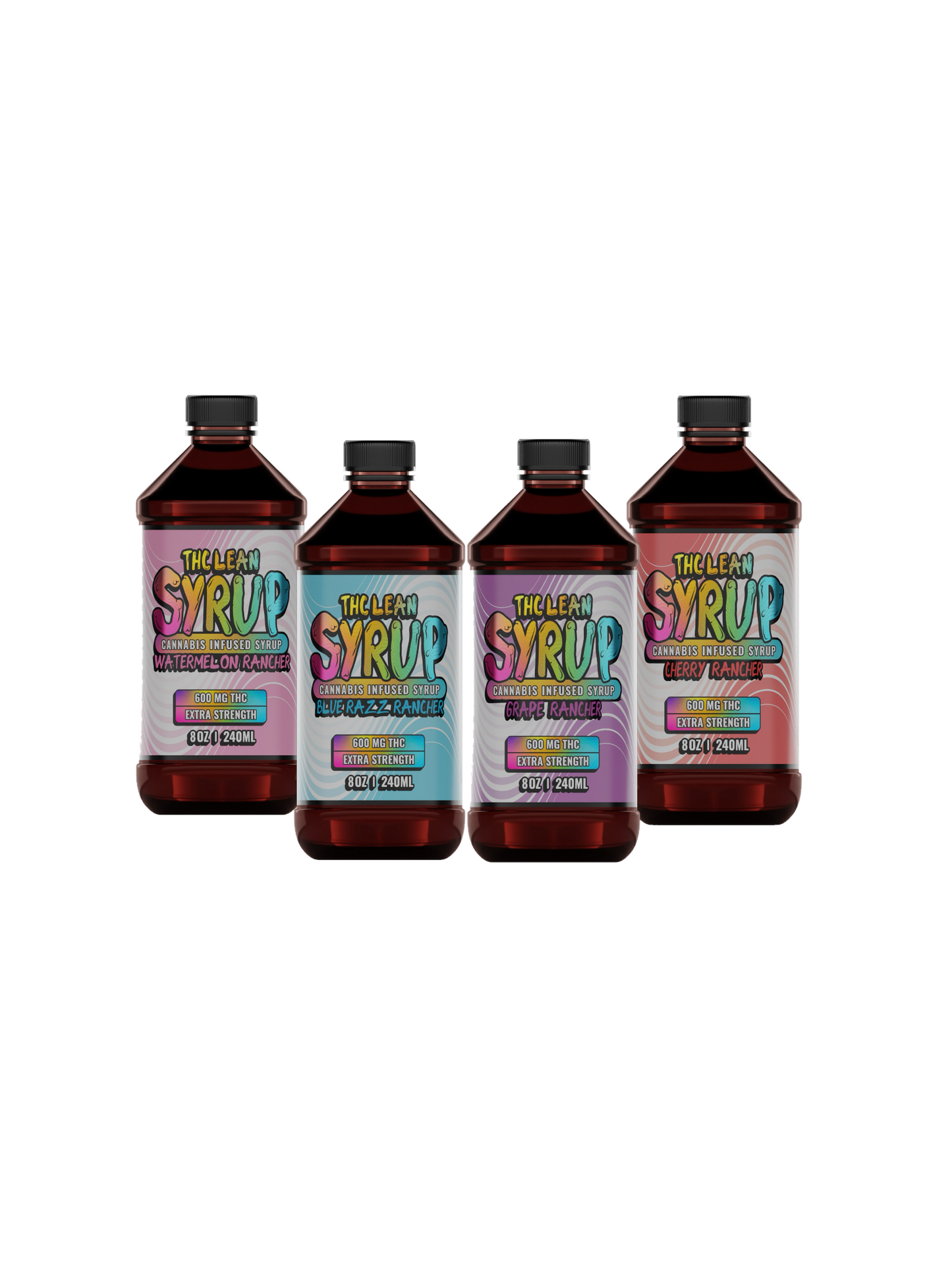 600mg THC Syrup - 4 Pack (Save $20)